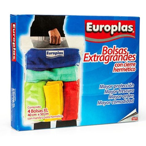 Bolsa Organizadora Extra Grande Con Mango 4un. Europlas-0