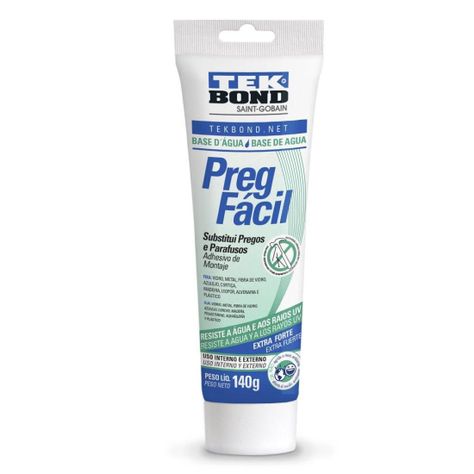 Adhesivo Sin Clavos Preg Facil Base Agua 140grs. Tekbond-0