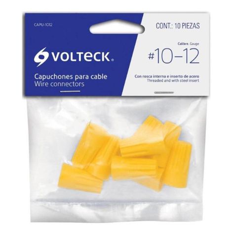 Volteck Conectores Conicos Para Cable 10-12awg-0