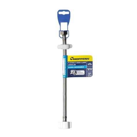 Flexible De Agua Acero Inox Hi-hi 1/2  X 15/16 35cms Hoffens-0