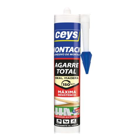 Adhesivo de Montaje Montack Madera 370grs Ceys-0