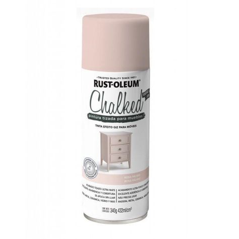 Spray Aerosol Chalked Tizada Rosa Pálido Rust Oleum-0