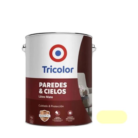 Látex Mate Paredes y Cielos 1gln Marfil Oriental - Tricolor-0