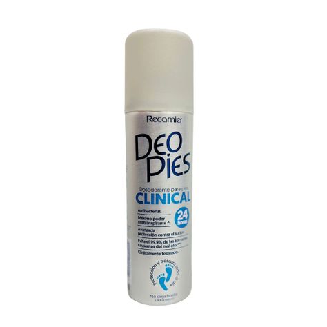 Desodorante para pies spray Clinical 260ml - Deo Pies-0