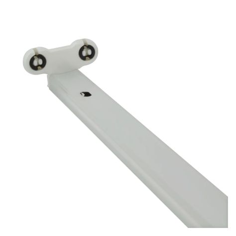 Canoa T8 para tubo LED 60cms 2x9W - Globaltronics-0