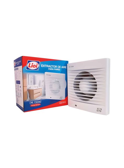 Extractor De Aire Pared 6 /150w Lioi-0