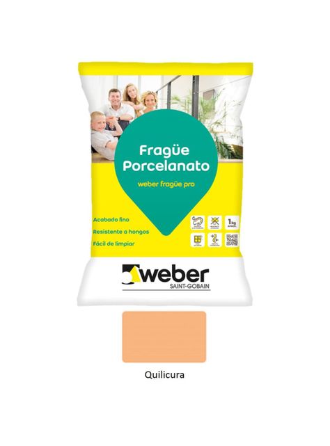 Weber Fragüe Porcelanato 1kg Quilicura-0