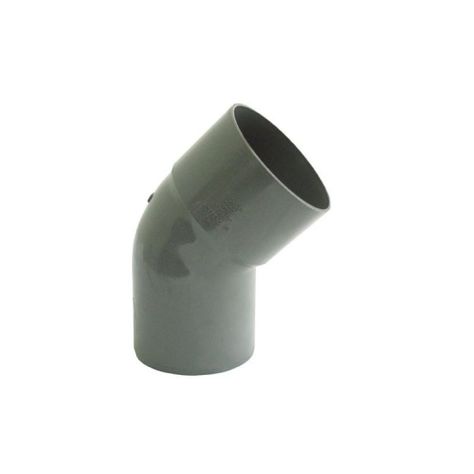 Codo 45º Pvc Sanitario Gris 40mm Pvc-0