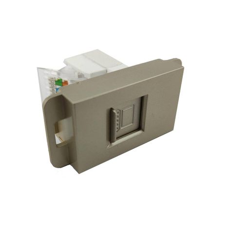 Módulo Computación RJ-45 1 Posición Dorado ART DNA-0