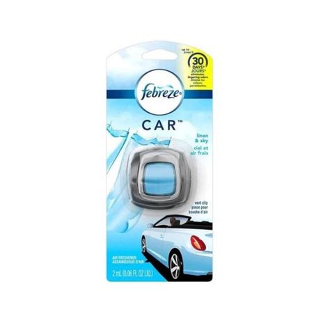 Febreze Aromatizante Para Automovil Linen & Sky-0