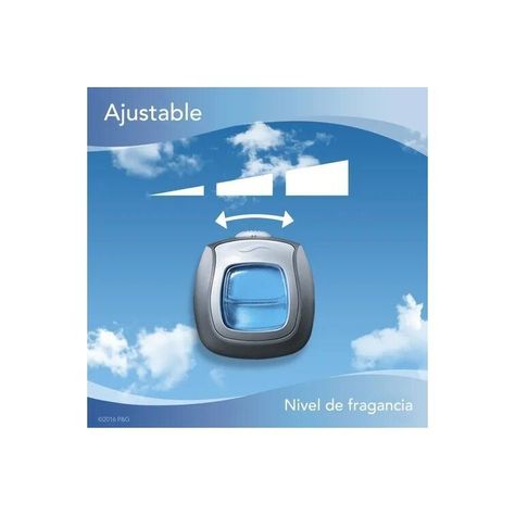 Febreze Aromatizante Para Automovil Linen & Sky-3
