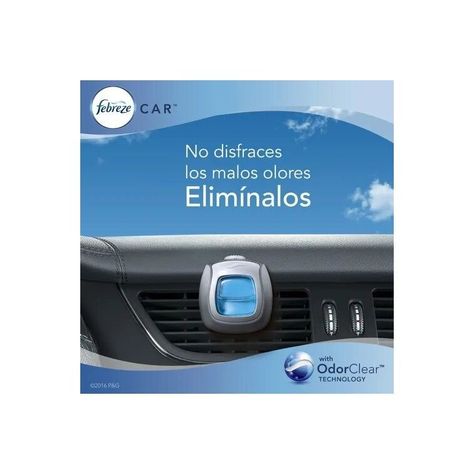 Febreze Aromatizante Para Automovil Linen & Sky-1