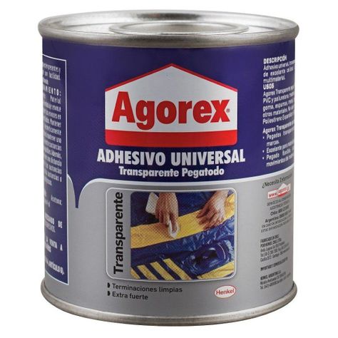 Agorex Adhesivo Universal Transparente Tarro 240cc-0