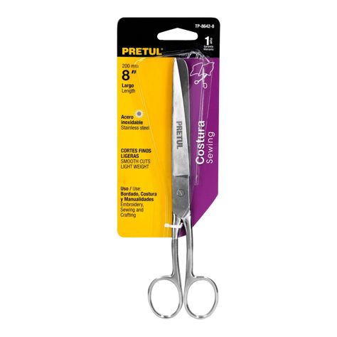 Tijera costura y oficina 8" Pretul-1