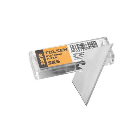 Repuesto Cuchillo Cartonero Retractil 61x19mm 10un. Tolsen-0