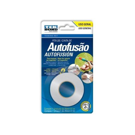 Cinta Autofusión Multiuso 25mm X 1mt Tekbond-0