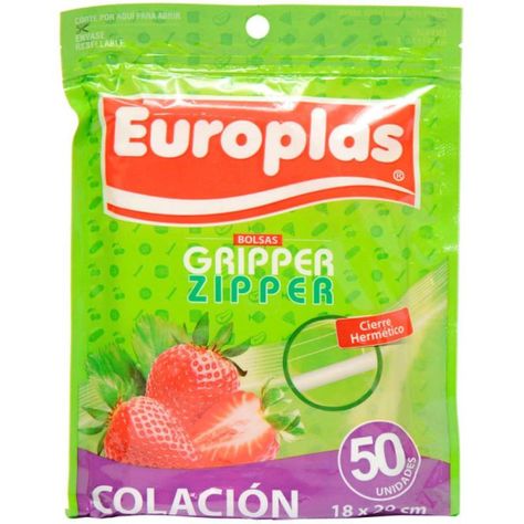 Europlas Bolsa Cierre Facil Zipper Mediana 18x20cms 50un.-0
