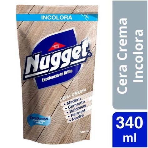 Cera Para Pisos En Crema Doypack 340ml Incolora Nugget-0