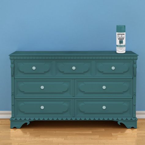 Pintura en Aerosol Chalked Tizada Verde Estanque Rust Oleum-1