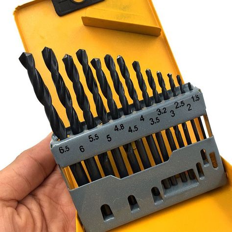 Brocas Para Acero Juego 13 Piezas Tolsen-1