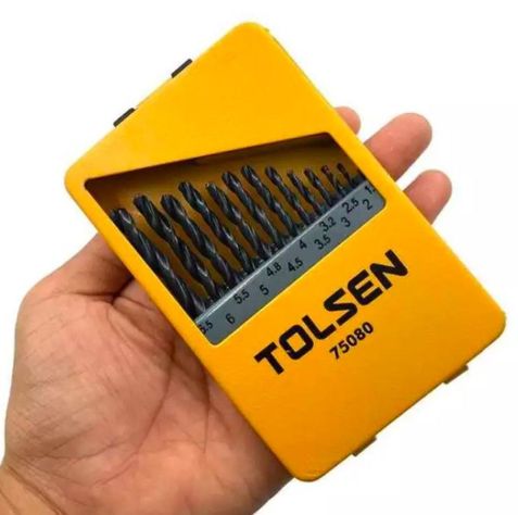 Brocas Para Acero Juego 13 Piezas Tolsen-0