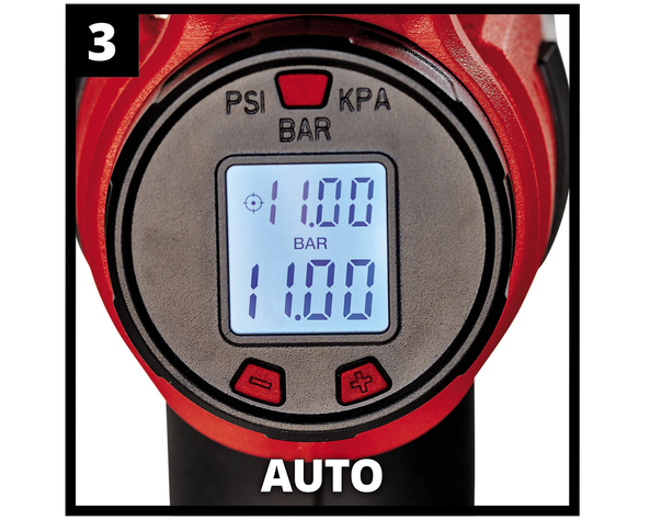 Compresor Para Automovil Inalámbrico 18v Sin Batería Einhell-1