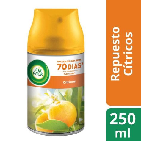 Desodorante Ambiental Freshmatic Repuesto Citrico Air Wick-0