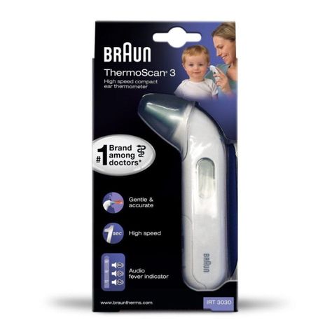Braun Termómetro Infrarrojo Irt-3030-0