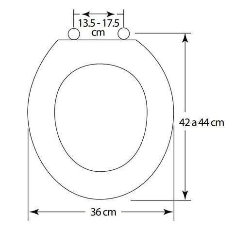 Bemis Asiento Wc De Madera Termomoldeada Ajustable Redondo-1