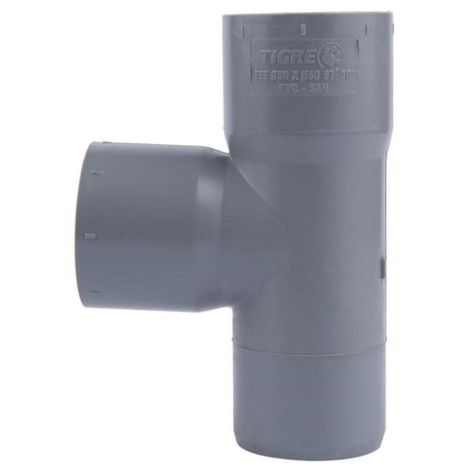 Tee Pvc Sanitario Gris 50 X 50mm Pvc-0
