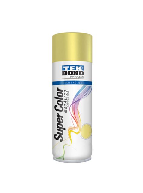 Pintura Spray 400ml Metálico Dorado - TEKBond-0
