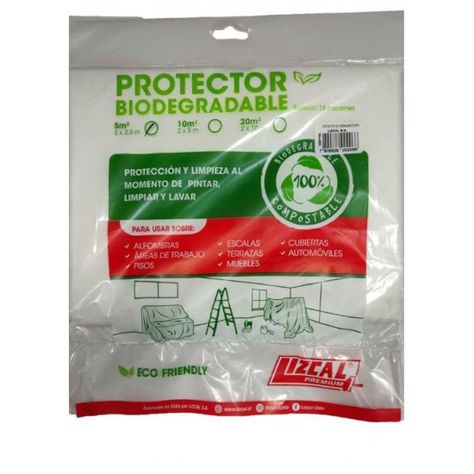 Protector Biodegradable Compostable 5m2 (2*2.5mts) Lizcal-0