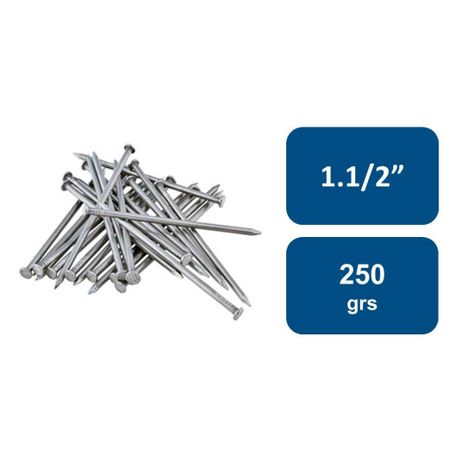 Clavos Corriente 1.1/2" 250grs Rukafe Basics-0