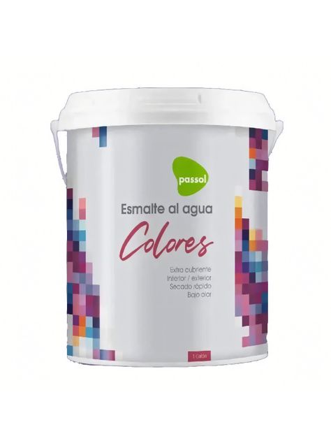 Esmalte al agua Deco Crema 1gl (3.78lts) - Passol-0