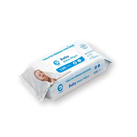 Toallitas humedas de bebe Baby Water Wipes 120un - eClean Chile-0