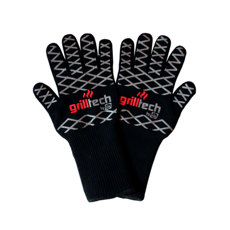 Guantes Parrilleros Resistentes al Calor Par Grilltech-0