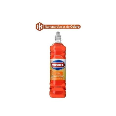 Limpiador Desinfectante Aroma Cítrico 900ml Virutex-0