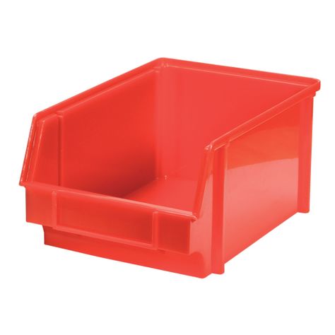 Caja Polipropileno 1038 (20 Kg) Rojo - Toolmax-0