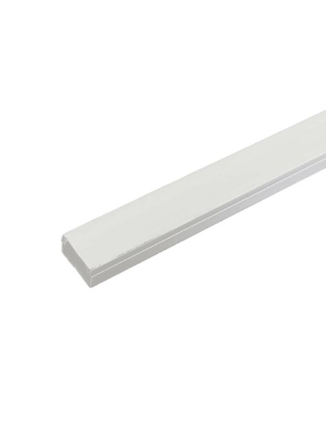 Canaleta PVC 20x10mm Blanca Adhesiva 2mts - Globaltronics-0