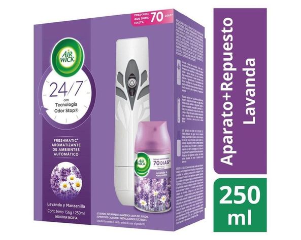 Desodorante Ambiental Freshmatic Aparato Lavanda Air Wick-0