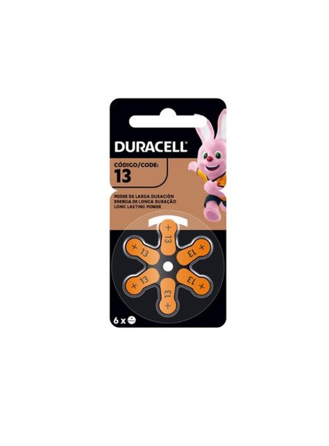 Duracell Pila Audiología Da13 6 Un.-0