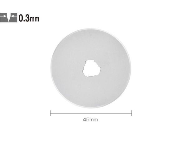 Olfa Repuesto Cuchillo Rotativo Rb45-1 45mm 1un.-0