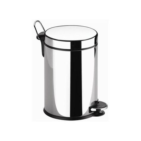Taumm Basurero Ac.inox. Con Pedal Y Balde Interior 3lts-0