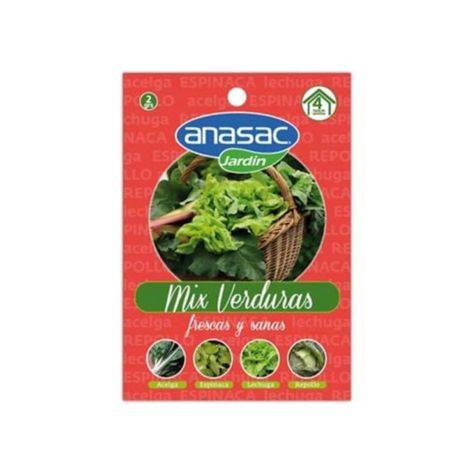 Anasac Semilla Mix De Verduras 2grs-0