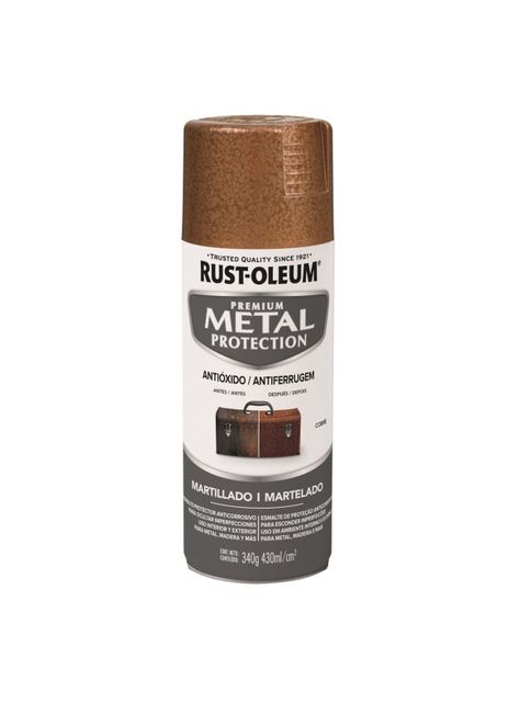 Spray Aerosol Metal Protection Martillado Marrón Rust Oleum-0
