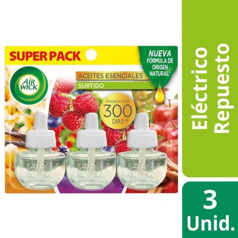 Desodorante Ambiental Eléctrico Repuesto 3u Surtido Air Wick-0