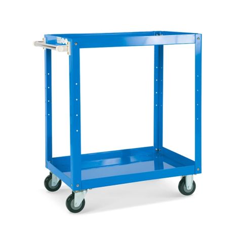 Carro Picking Grande de Acero 2 Bandejas 250kg - Sumo / Jumbo-0
