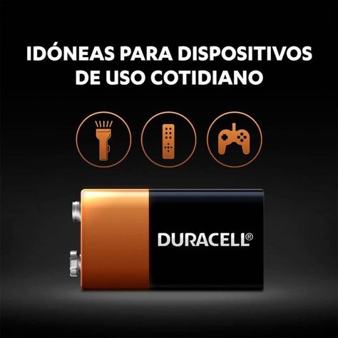 Batería Alcalina 9v Duracell-1