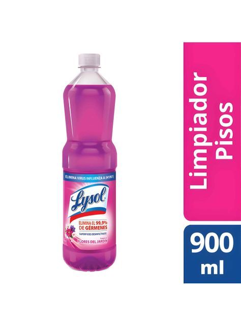 Limpiador Líquido Desinfectante Flores De Jardín 900ml Lysol-0