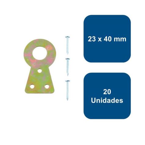 Soporte Para Colgar 23x40mm 20un.-0